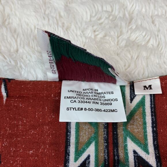 Vintage 90s Cowboys Turtle Association cropped southwest button down shirt - Picture 7 of 10